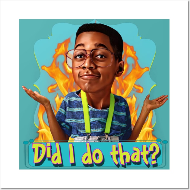 Steve Urkel Wall Art by Indecent Designs